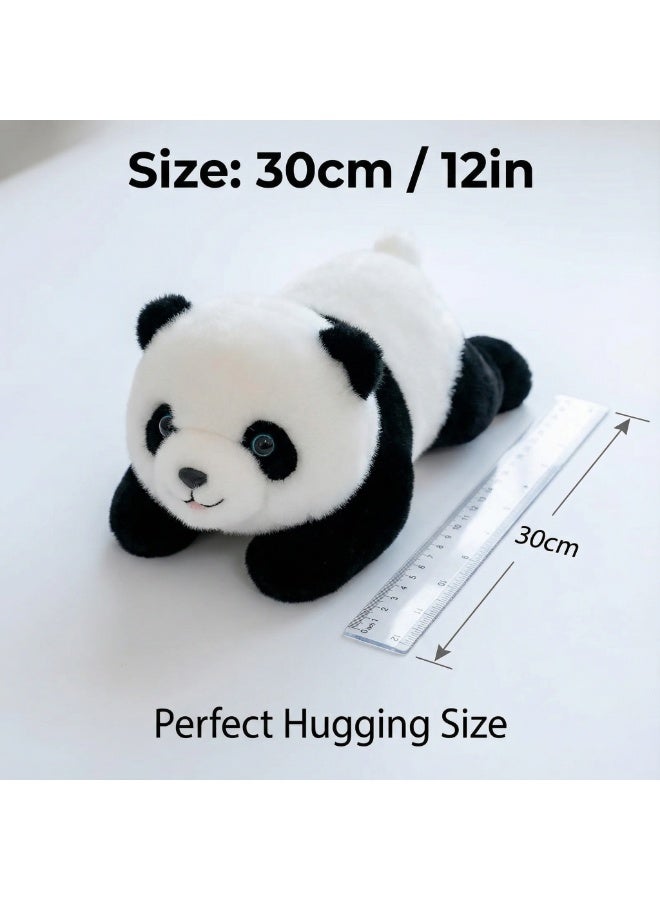 لعبة بفرو ناعم دببة باندا 30 سم - Image 4